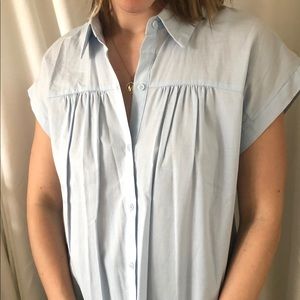 🦢 Ro&De lightweight blue blouse 🦢